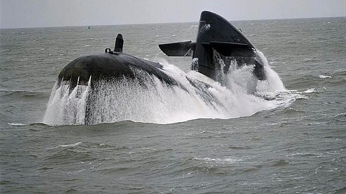 Walrus Class Submarine emerges