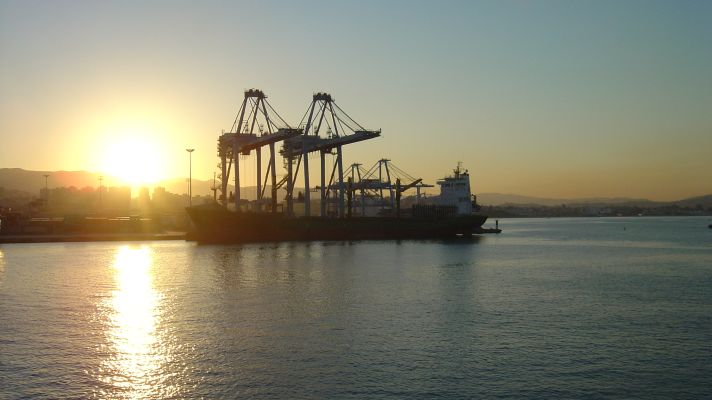 Ship in port general