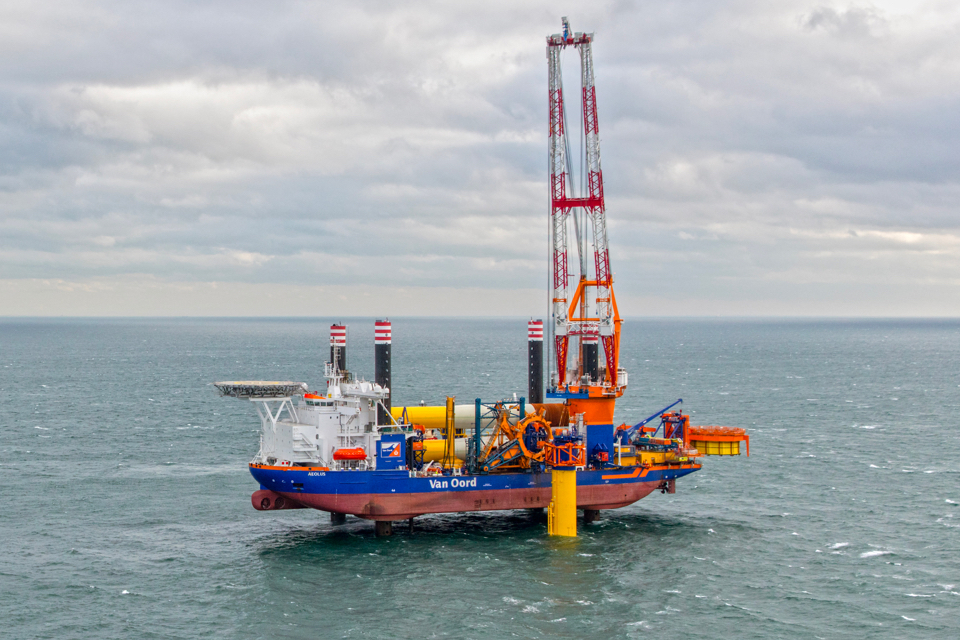 Van Oord to construct Hollandse Kust offshore wind farm