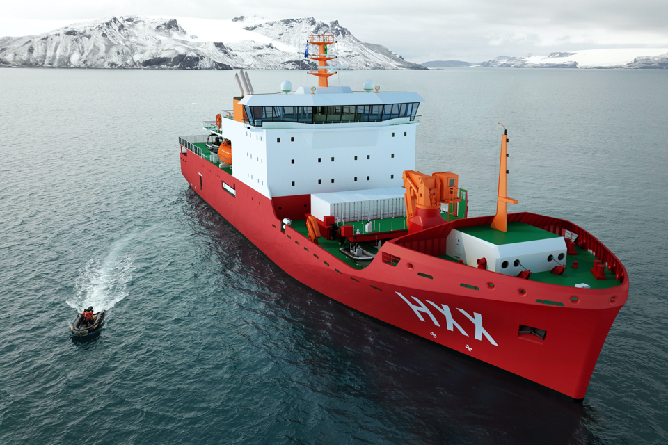 Wilson and Damen in bid for Antarctic Support Vessel for Brazilian Navy