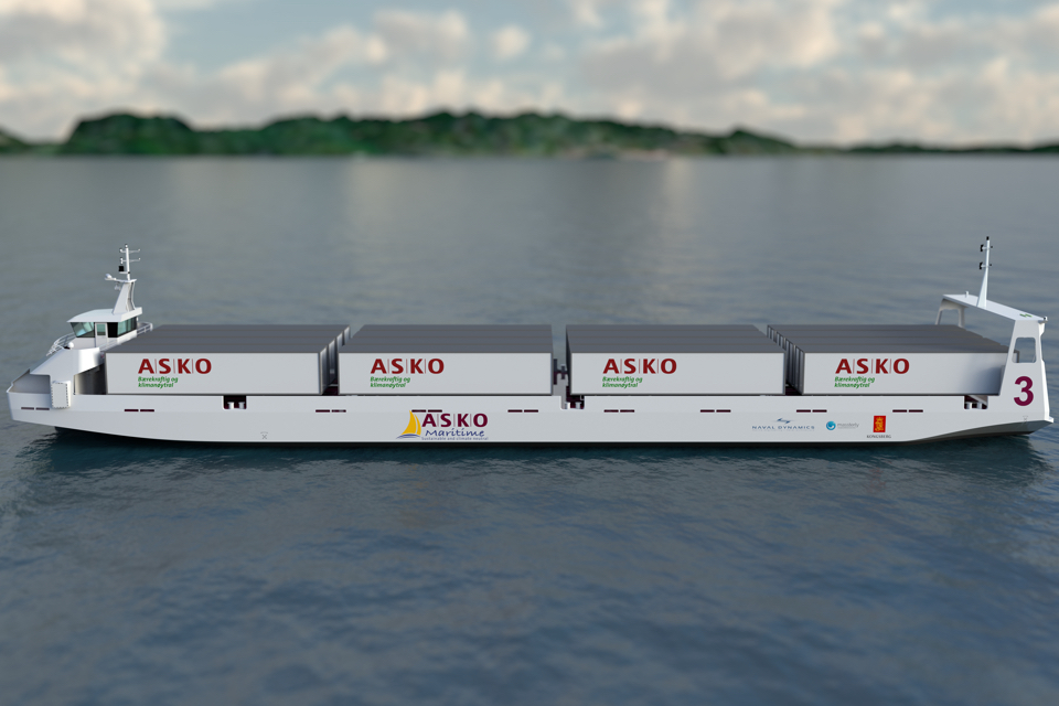 Norwegian grocery distributor plans to use autonomous RoRo vessels