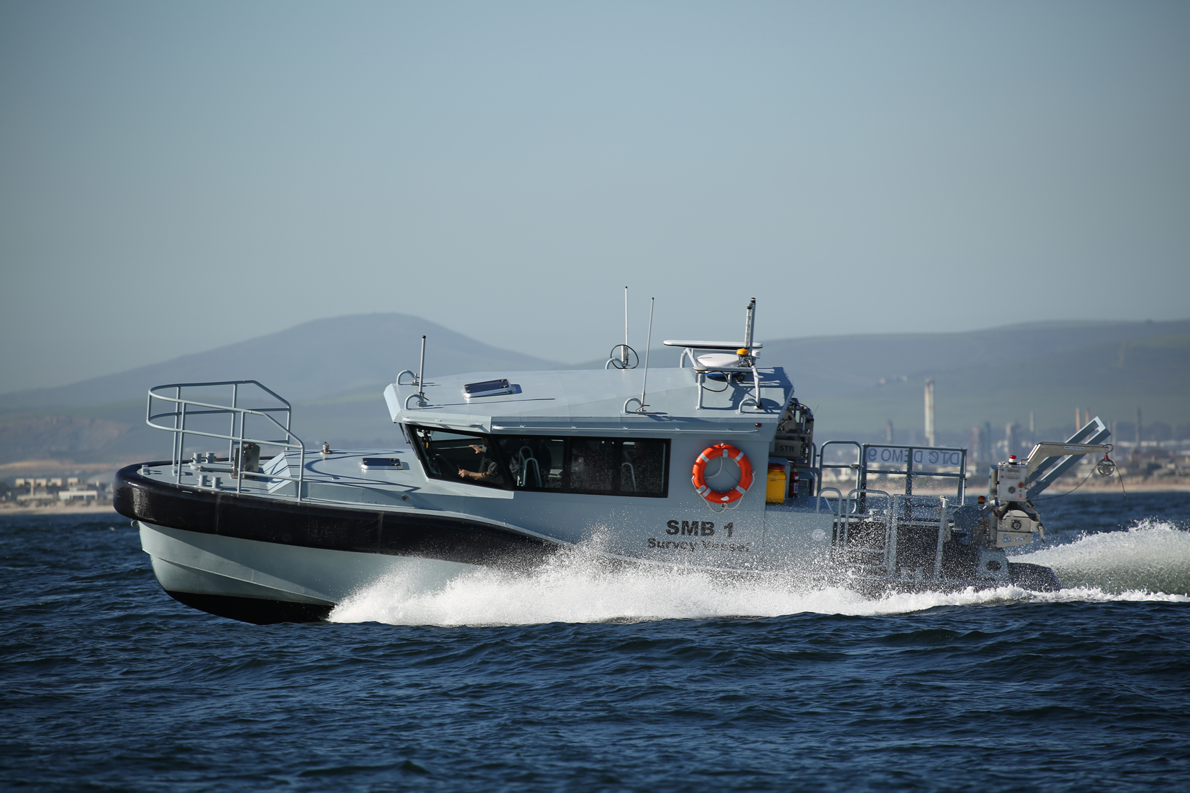 Paramount Maritime launches first survey boat for South African Navy