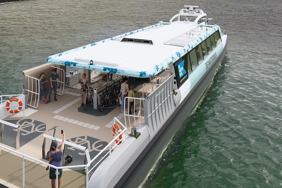Damen to build 9 ‘waterbuses’ for Rotterdam area