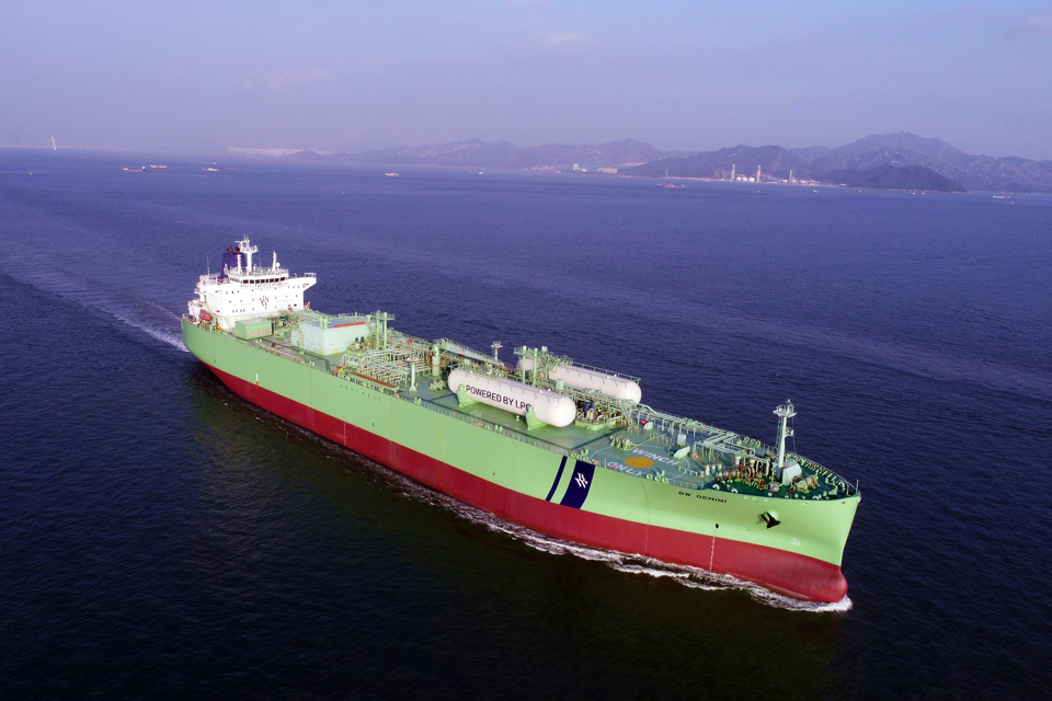 World’s first LPG-fuelled very large gas carrier completes sea trials