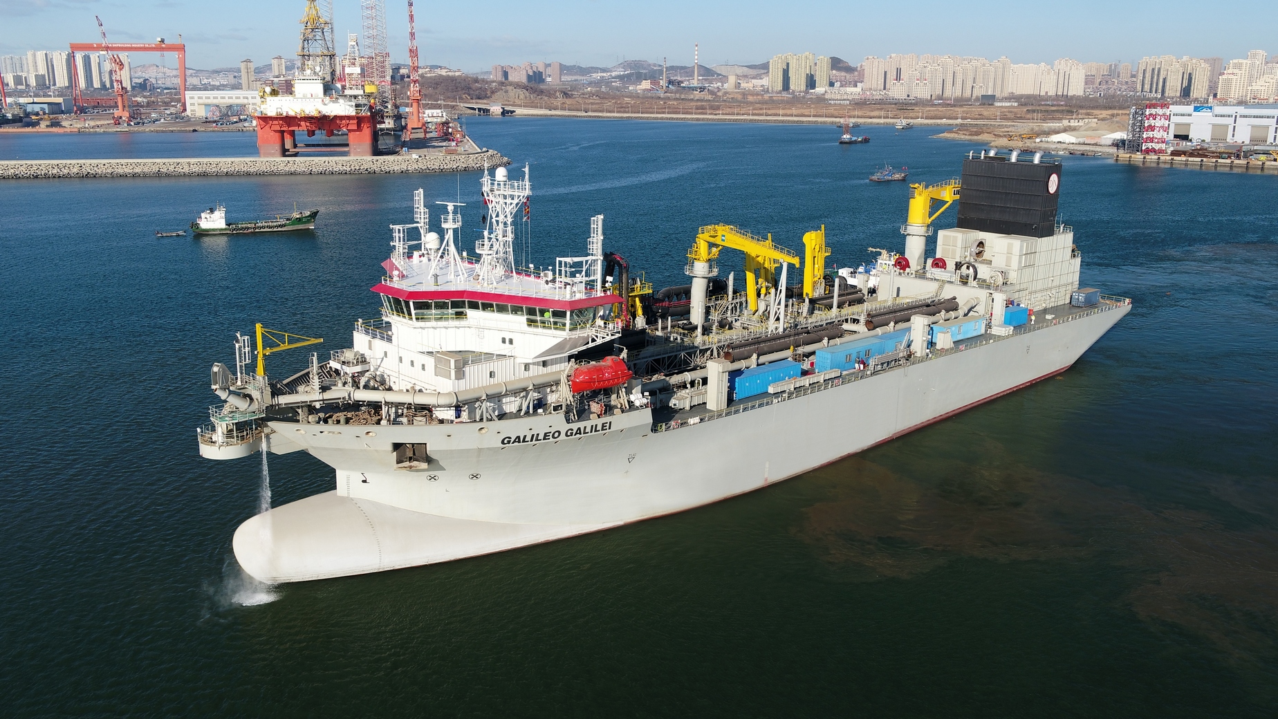 Jan De Nul adds two new dredgers to its fleet