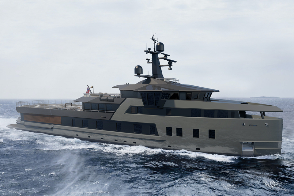Damen gives preview of 58-metre SeaXplorer expedition yacht