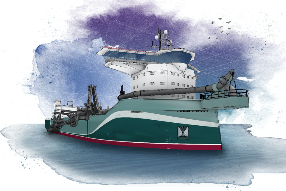 C-Job Naval Architects develops customisable dredger series
