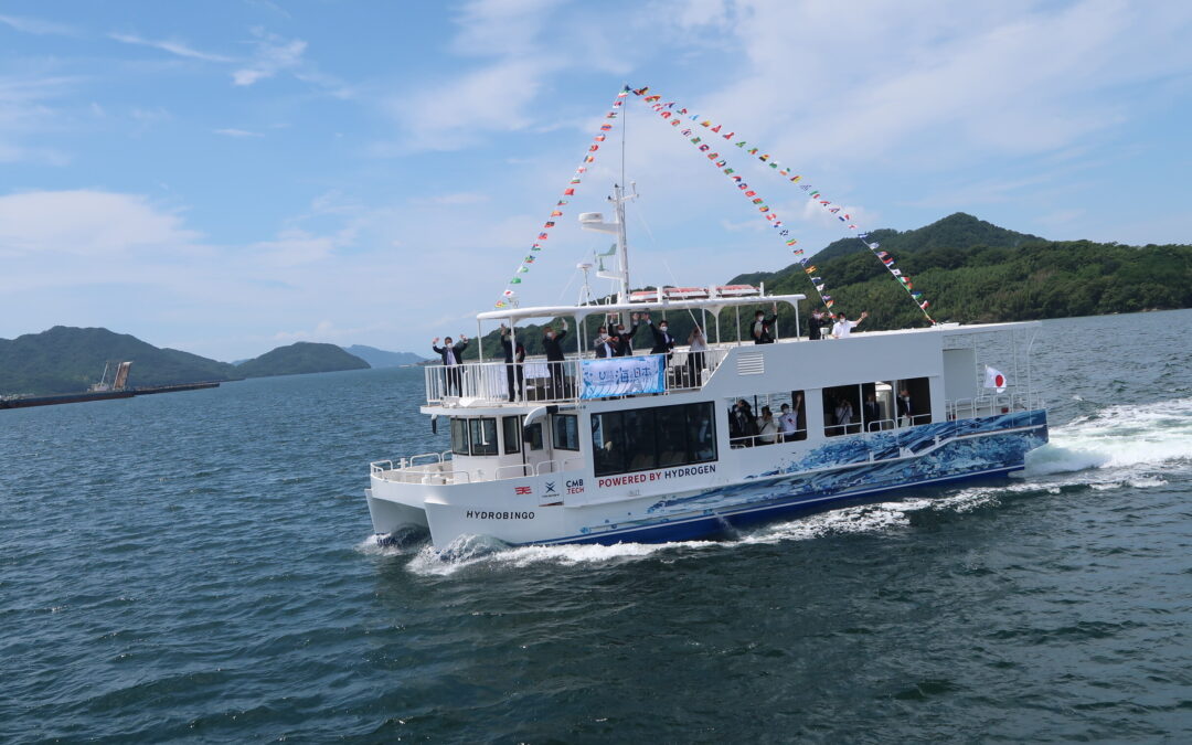 CMB demonstrates world’s first hydrogen passenger ferry