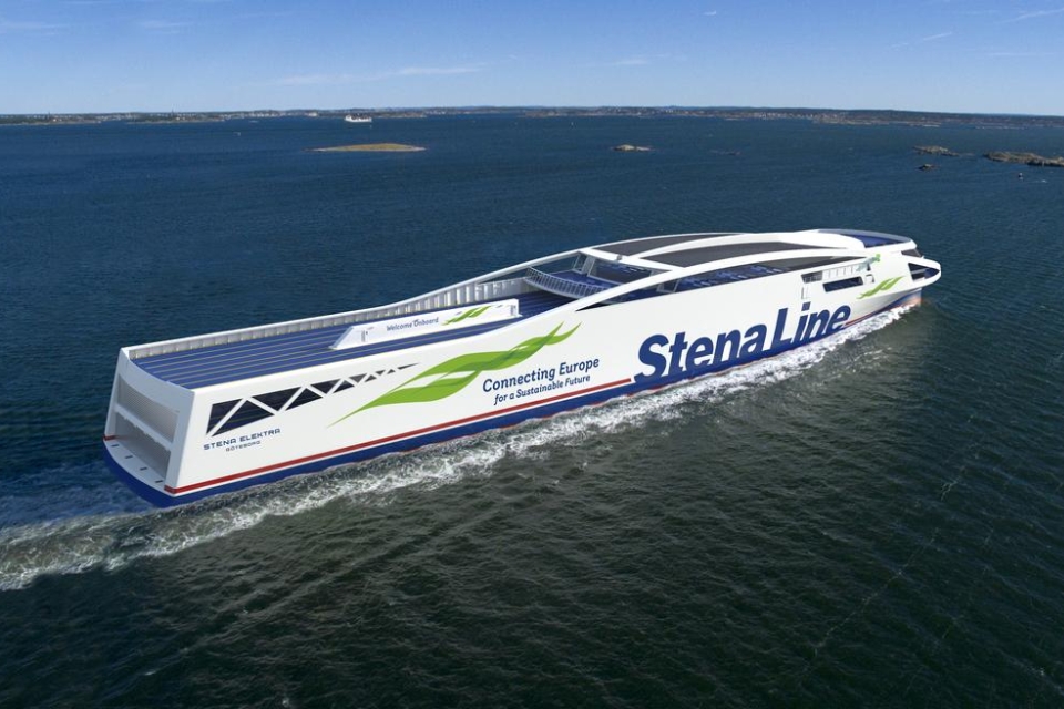 Stena Line plans fossil fuel free ferry line between Gothenburg and Frederikshavn by 2030
