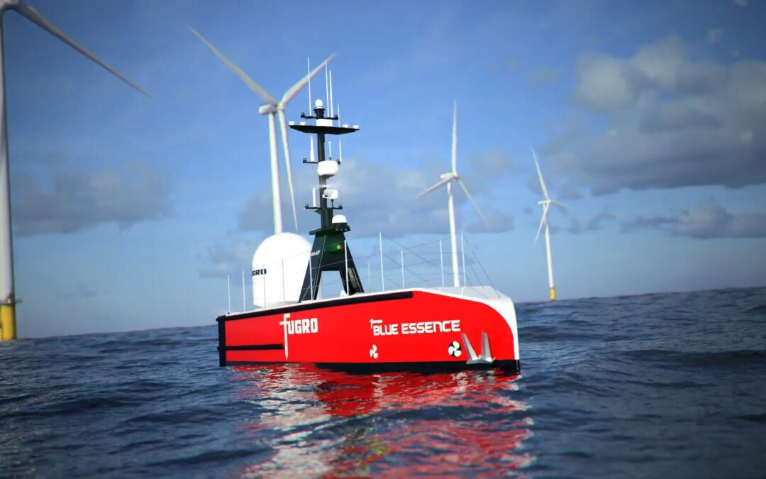 Fugro’s USV Blue Essence visits the Netherlands for the first time