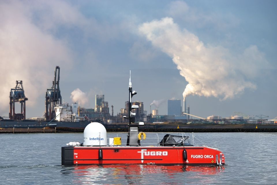 Uncrewed surface vessel to sail to the North Sea from Rotterdam for the first time