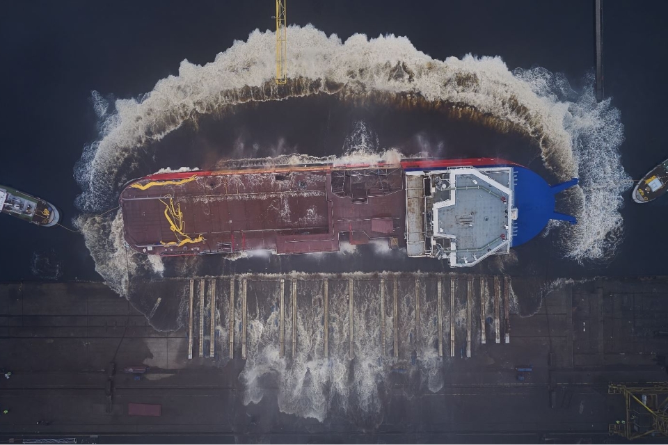 Sanctions stop Niestern Sander from delivering new ice-breaking W2W vessel