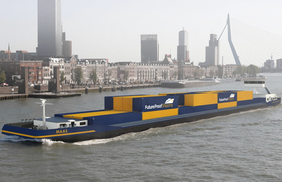 FPS orders hydrogen with Air Liquide to power its inland container ship FPS Maas
