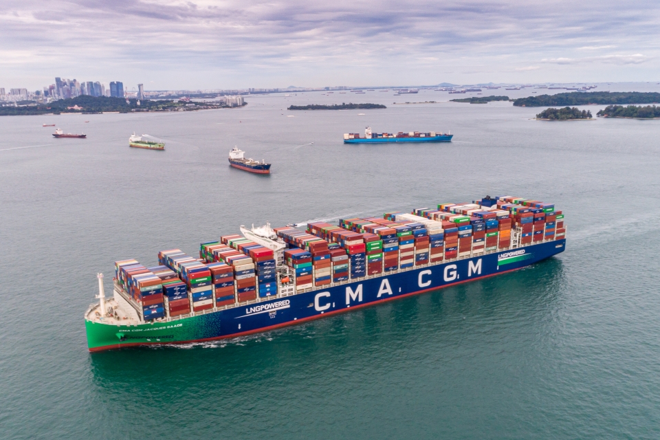 Wärtsilä delivers tech for CMA CGM’s twelve new LNG-fuelled container ships