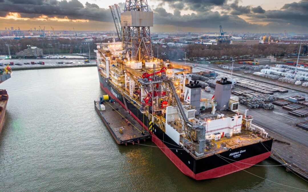 World’s first polymetallic nodule vessel Hidden Gem nears completion in Rotterdam