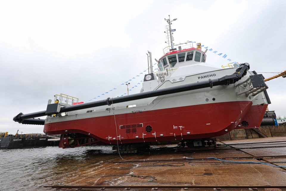 Jan De Nul launches new water injection dredger Pancho