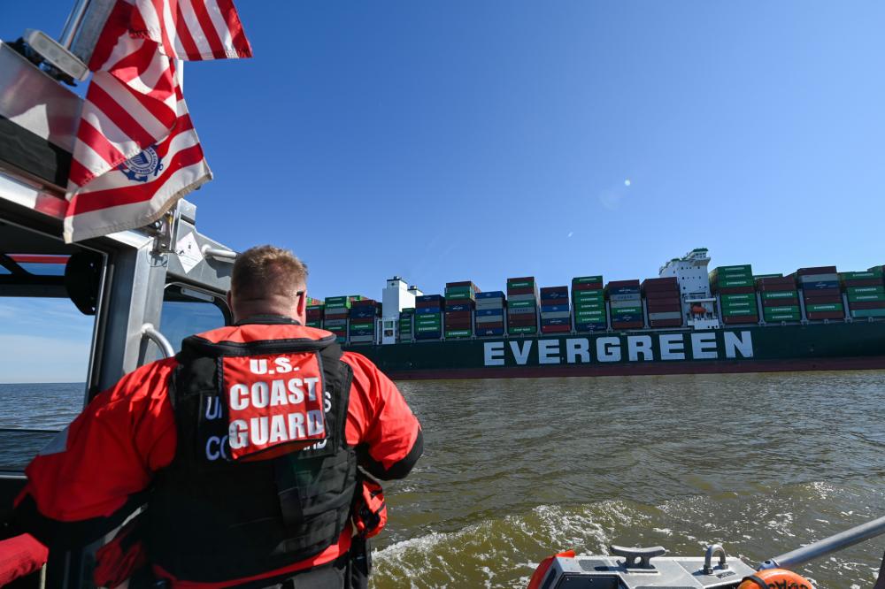 Container ship Ever Forward grounds, US Coast Guard to coordinate refloating