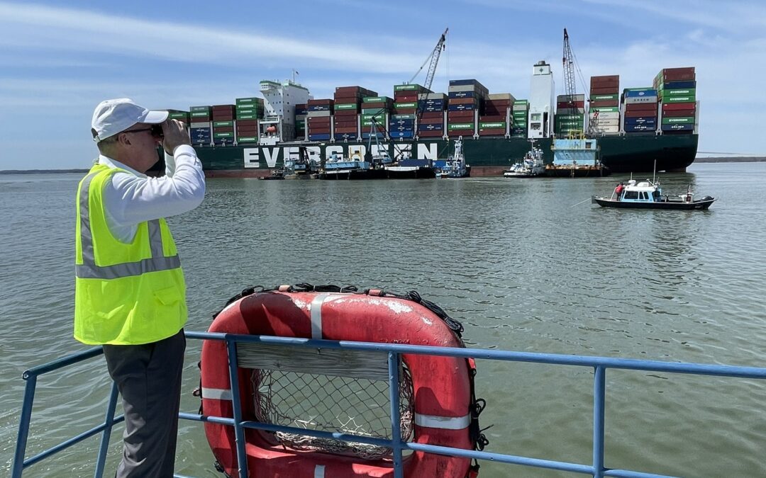 First 43 Ever Forward containers arrive at Port of Baltimore