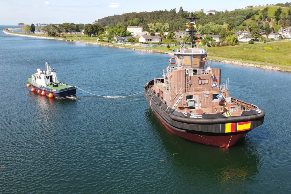 World’s first hydrogen-powered tugboat for Port of Antwerp-Bruges nears completion