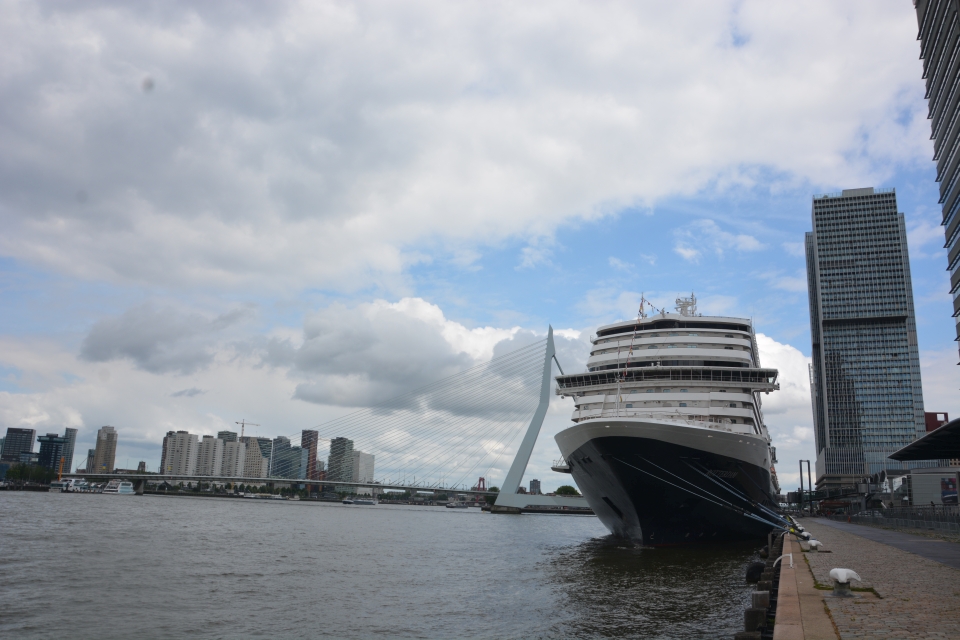 Princess Margriet of the Netherlands christens HAL’s newest cruise ship Rotterdam