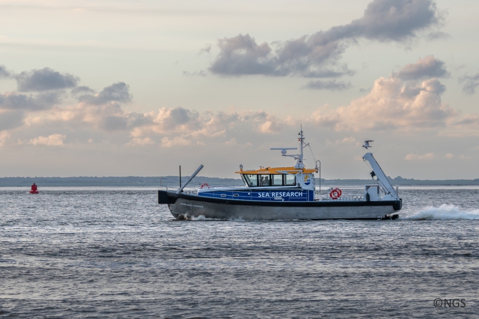 First new NIOZ research vessel Adriaen Coenen christened