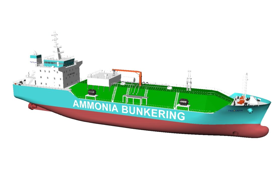 PaxOcean, Hong Lam Marine and Bureau Veritas to design ammonia bunker vessel