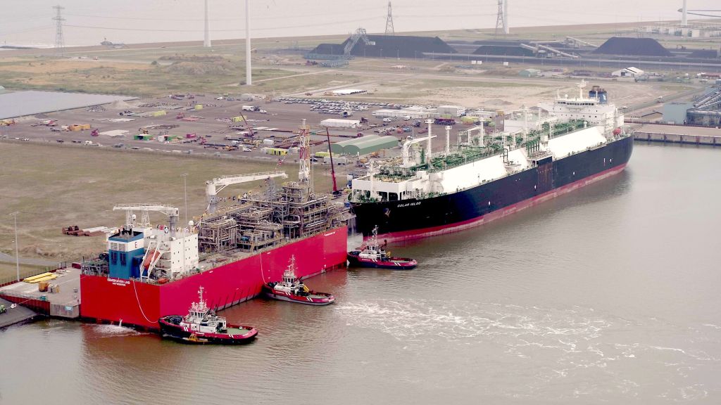 Eemshaven’s FSRUs almost ready to supply gas to national network