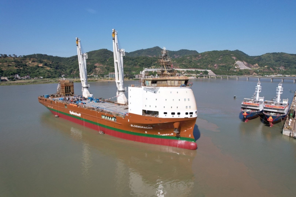 Spliethoff’s new DP2 B-type vessels close to completion