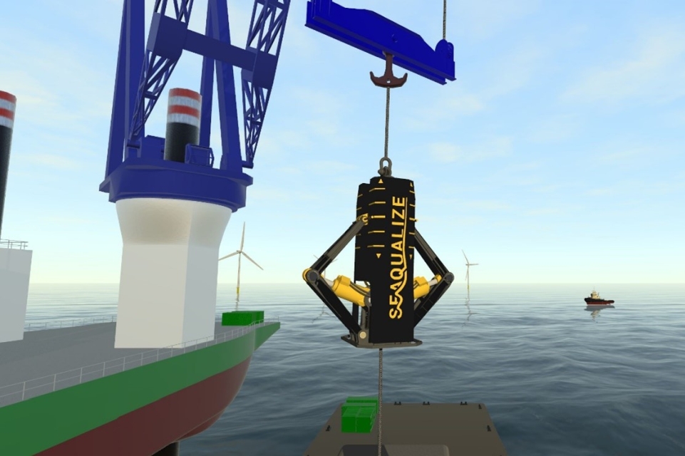 Seaqualize supplies DEME with offshore lifting tool for US offshore wind project