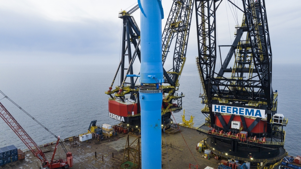 Heerema trials the C1 Wedge Connection on the Thialf.