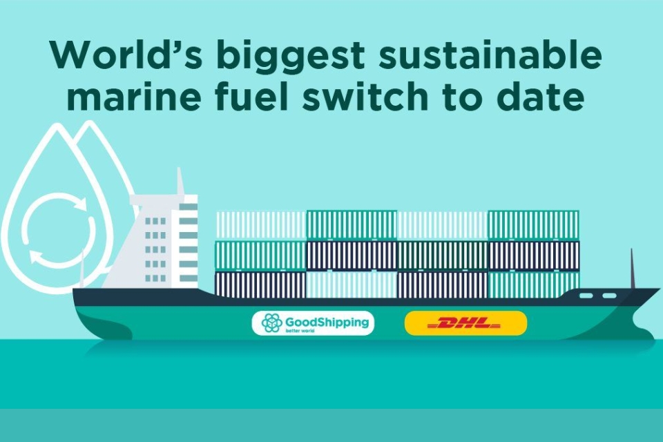 DHL and GoodShipping will use biofuels to achieve carbon insetting