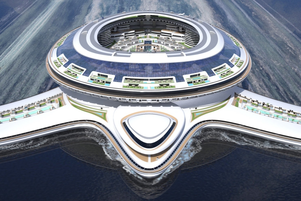 VIDEO: Is this what a floating city will look like?