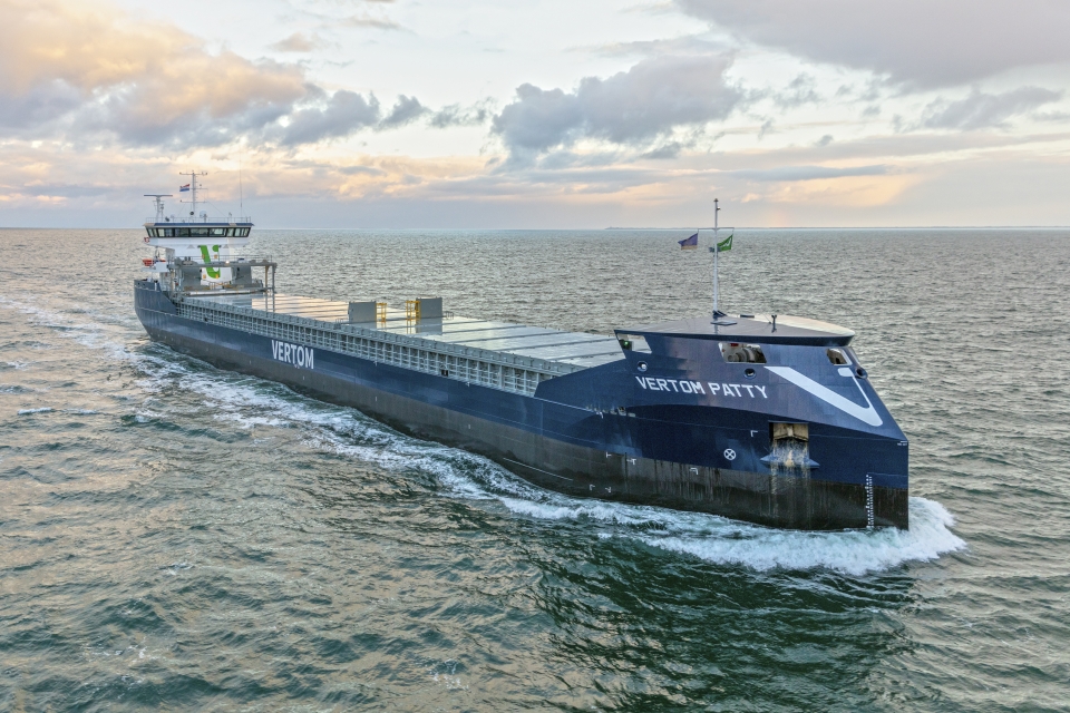 Thecla Bodewes Shipyards delivers first of six multi-purpose vessels to Vertom