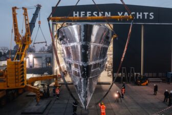 Heesen joins hull and superstructure of Project Akira