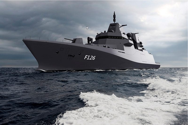 Damen creates custom rudders for new German frigates