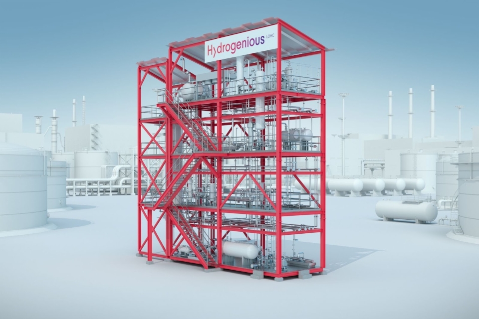 Vopak and Hydrogenious plan an LOHC storage plant in Germany