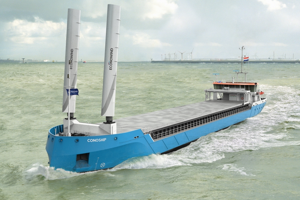 The Conoship designed CIP 3600 offers best in class fuel consumption and is ready for wind-assisted propulsion.