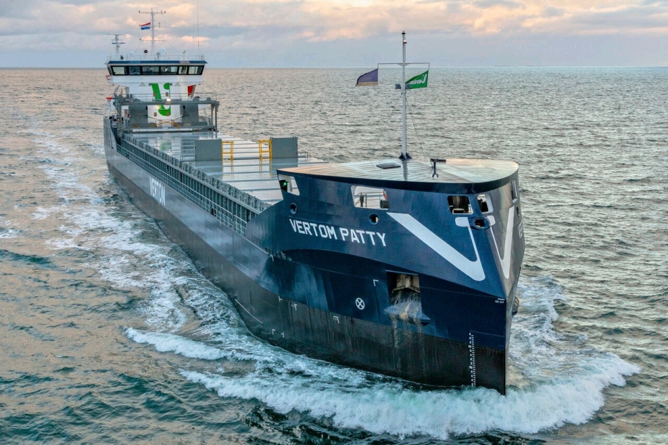 The Vertom Patty, cover picture of SWZ|Maritime edition 2, 2023