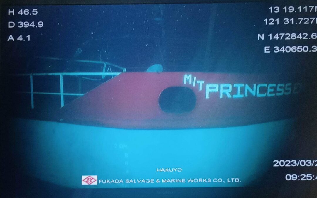 MTSC hired to remove oil from sunken Princess Empress