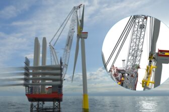 Huisman and Siemens Gamesa have revealed a solution for controlled blade installation