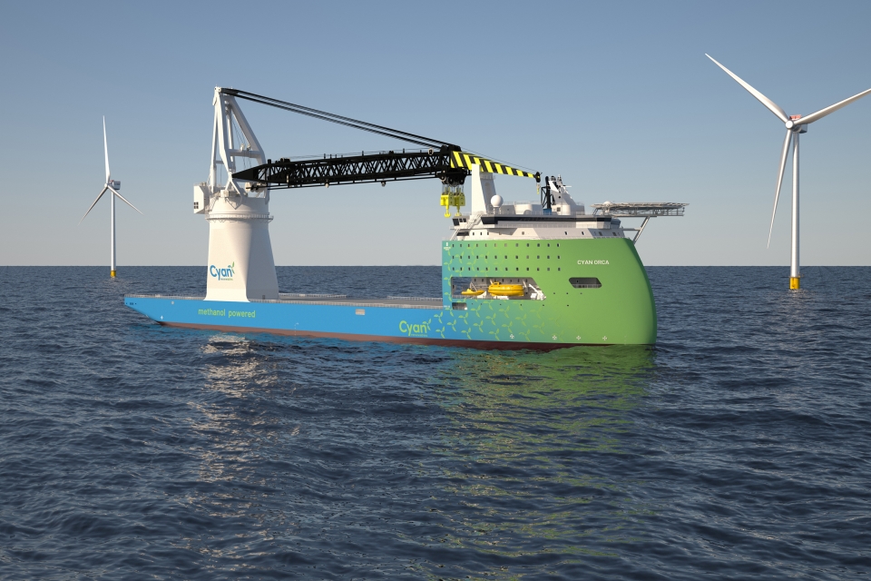 Cyan orders Ulstein floating installation vessel design
