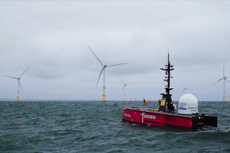 Fugro Blue Essence offshore wind inspection