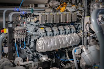 LNG generator sets using boil-off gas designed by MAN Rollo