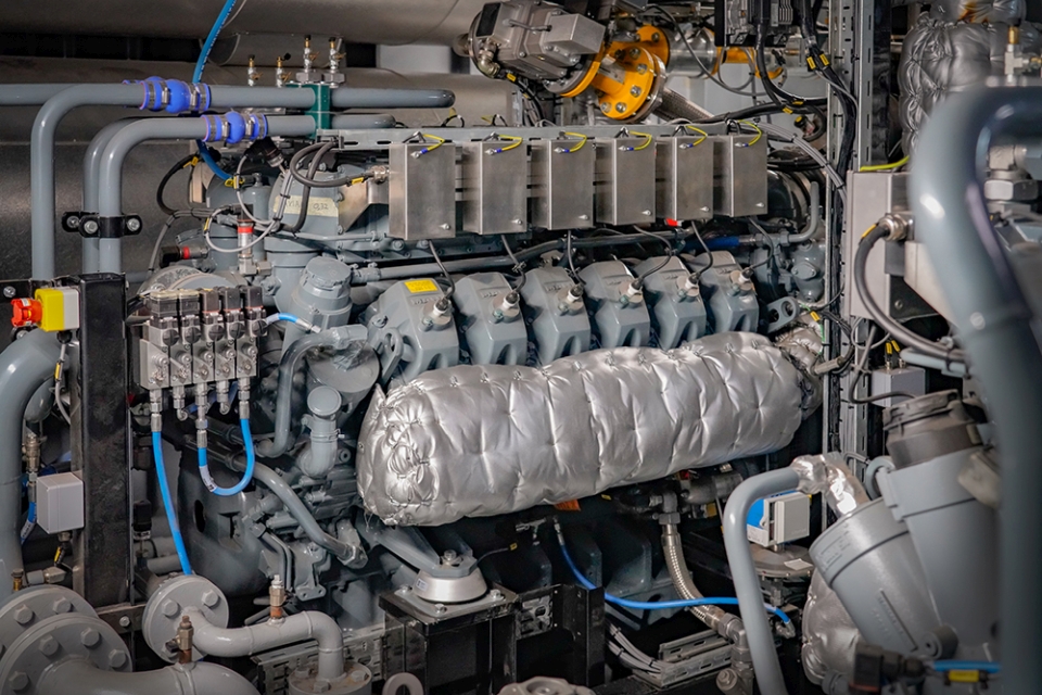 LNG bunker ships runs on boil-off gas thanks to generator sets