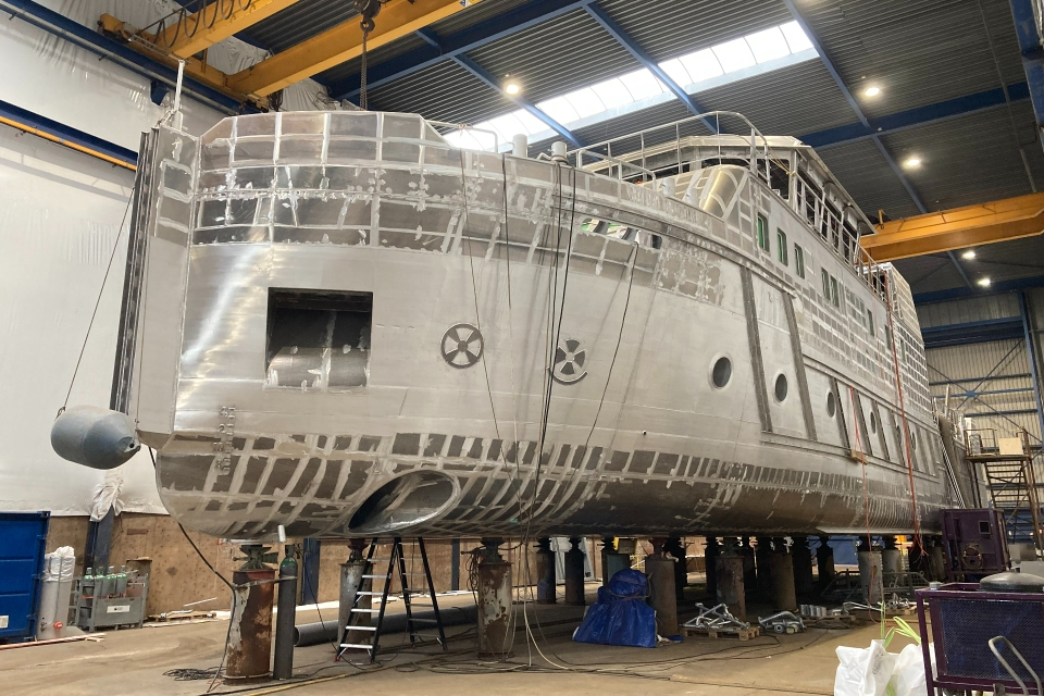 What makes the new research vessel Wim Wolff sustainable?