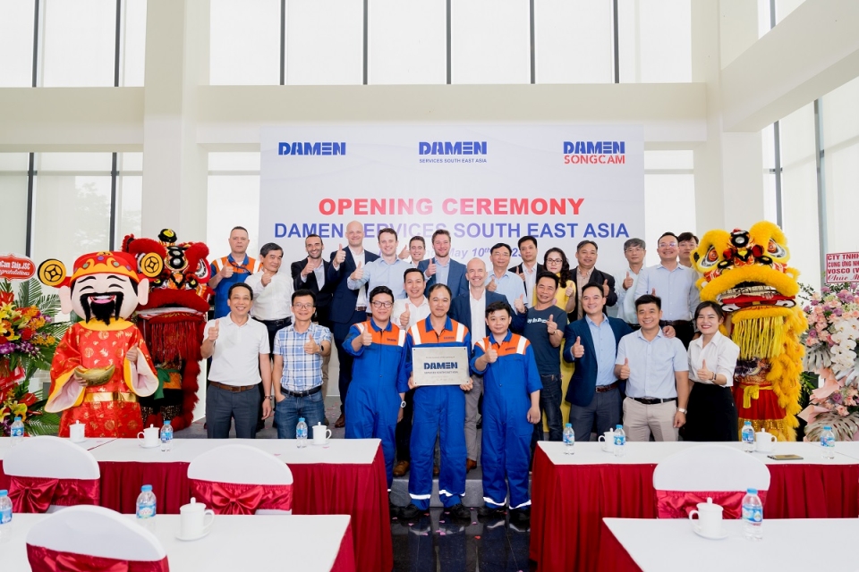 Damen opens new service hub in Vietnam