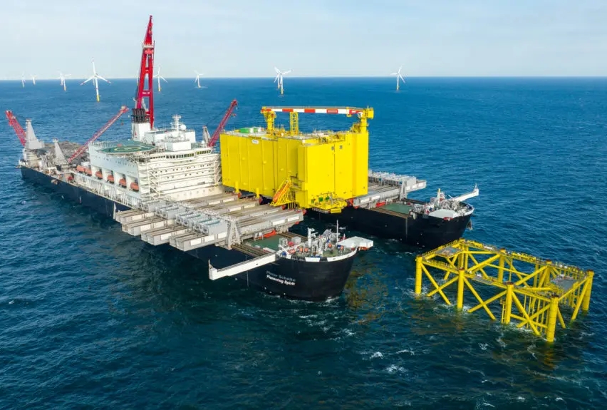 Heerema and Allseas to install 14 offshore platforms for TenneT