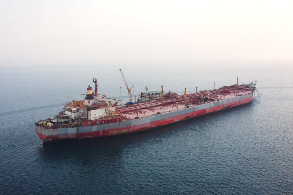 VIDEO: FSO Safer oil transfer preparations almost completed
