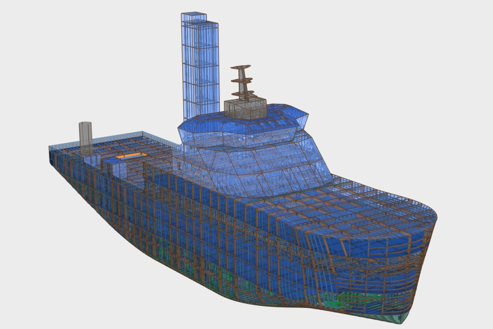 DNV, Damen and NAPA use 3D model-based approval in ship design