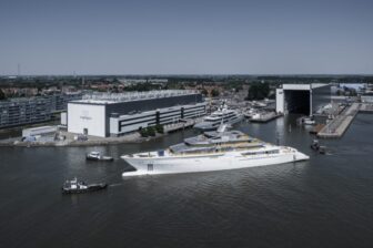 Oceanco 111-metre yacht to Alblasserdam